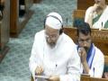 "Main goal to rule South, violates federalism": Owaisi in Lok Sabha as Constitutional Amendment Bill introduced - Hindi News | "Main goal to rule South, violates federalism": Owaisi in Lok Sabha as Constitutional Amendment Bill introduced | Latest politics News at Lokmattimes.com
