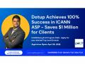 Dotup Achieves 100 percent Success in ICANN ASP Ahead of 2026 New gTLD Round - Saves Over USD 1 Million for Applicants - Hindi News | Dotup Achieves 100 percent Success in ICANN ASP Ahead of 2026 New gTLD Round - Saves Over USD 1 Million for Applicants | Latest business News at Lokmattimes.com