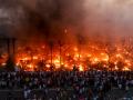 UP: Two children die in Vikas Nagar slum fire incident in Lucknow - Hindi News | UP: Two children die in Vikas Nagar slum fire incident in Lucknow | Latest national News at Lokmattimes.com