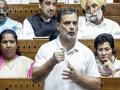 "The magician of Balakot, demonetization, Sindoor has suddenly got caught...": Rahul Gandhi's jibe at PM Modi sparks uproar in Lok Sabha - Hindi News | "The magician of Balakot, demonetization, Sindoor has suddenly got caught...": Rahul Gandhi's jibe at PM Modi sparks uproar in Lok Sabha | Latest politics News at Lokmattimes.com