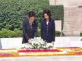 South Korean President Lee Jae-myung, First Lady pay tribute to Mahatma Gandhi at Rajghat - Hindi News | South Korean President Lee Jae-myung, First Lady pay tribute to Mahatma Gandhi at Rajghat | Latest international News at Lokmattimes.com