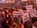 NDA women workers hold 'Jan-Aakrosh Mahila Padyatra' in Patna against defeat of Women's Reservation Amendment Bill - Hindi News | NDA women workers hold 'Jan-Aakrosh Mahila Padyatra' in Patna against defeat of Women's Reservation Amendment Bill | Latest national News at Lokmattimes.com