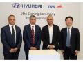 Hyundai Motor and TVS Motor Formalize Partnership to Drive Electric Three-Wheeler Commercialization in India - Hindi News | Hyundai Motor and TVS Motor Formalize Partnership to Drive Electric Three-Wheeler Commercialization in India | Latest business News at Lokmattimes.com