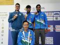 Shiva Narwal and Chirag Sharma win gold and bronze 10m Air Pistol, Panaah wins silver in 10m Air Rifle - Hindi News | Shiva Narwal and Chirag Sharma win gold and bronze 10m Air Pistol, Panaah wins silver in 10m Air Rifle | Latest other-sports News at Lokmattimes.com