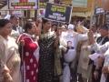 BJP women workers in Moradabad protest against opposition over Women's Reservation Bill - Hindi News | BJP women workers in Moradabad protest against opposition over Women's Reservation Bill | Latest national News at Lokmattimes.com
