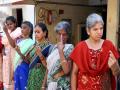 Tamil Nadu polls: Visually impaired voters cast votes in Srirangam assembly constituency of Tiruchirappalli - Hindi News | Tamil Nadu polls: Visually impaired voters cast votes in Srirangam assembly constituency of Tiruchirappalli | Latest national News at Lokmattimes.com