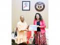 UP CM Yogi Adityanath meets Swiss Ambassador in Lucknow - Hindi News | UP CM Yogi Adityanath meets Swiss Ambassador in Lucknow | Latest international News at Lokmattimes.com