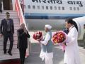 Vice-President C P Radhakrishnan arrives in Jaipur for Rajasthan University convocation, 23rd Cancer Survivors' Day program - Hindi News | Vice-President C P Radhakrishnan arrives in Jaipur for Rajasthan University convocation, 23rd Cancer Survivors' Day program | Latest national News at Lokmattimes.com