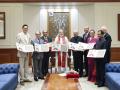 PM Modi meets SRCC Governing Body delegation, releases commemorative stamp marking centenary - Hindi News | PM Modi meets SRCC Governing Body delegation, releases commemorative stamp marking centenary | Latest national News at Lokmattimes.com