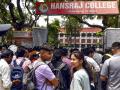 Hansraj College suspends 30 students, including 4 student union office bearers over alleged misconduct during annual fest - Hindi News | Hansraj College suspends 30 students, including 4 student union office bearers over alleged misconduct during annual fest | Latest national News at Lokmattimes.com