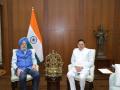 Uttarakhand CM Dhami meets Petroleum Minister Hardeep Puri in New Delhi - Hindi News | Uttarakhand CM Dhami meets Petroleum Minister Hardeep Puri in New Delhi | Latest national News at Lokmattimes.com
