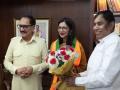 Swati Maliwal formally joins BJP in presence of Delhi BJP chief Virendra Sachdeva - Hindi News | Swati Maliwal formally joins BJP in presence of Delhi BJP chief Virendra Sachdeva | Latest national News at Lokmattimes.com