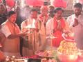 BJP National President Nitin Nabin offers prayers at Ganga Ghat in Varanasi - Hindi News | BJP National President Nitin Nabin offers prayers at Ganga Ghat in Varanasi | Latest national News at Lokmattimes.com