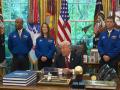 "They captivated world": President Trump welcomes record-breaking Artemis II crew to Oval Office - Hindi News | "They captivated world": President Trump welcomes record-breaking Artemis II crew to Oval Office | Latest international News at Lokmattimes.com