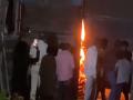 Telangana: Fire breaks out at scrap shop in Hyderabad, dousing operations underway - Hindi News | Telangana: Fire breaks out at scrap shop in Hyderabad, dousing operations underway | Latest national News at Lokmattimes.com