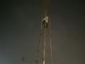 Uttar Pradesh: Electric Department Junior Engineer climbs telephone tower over suspension in Prayagraj - Hindi News | Uttar Pradesh: Electric Department Junior Engineer climbs telephone tower over suspension in Prayagraj | Latest national News at Lokmattimes.com