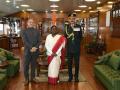 President Murmu visits Headquarters of Army Training Command in Shimla - Hindi News | President Murmu visits Headquarters of Army Training Command in Shimla | Latest national News at Lokmattimes.com
