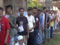 West Bengal re-polling: Magrahat Paschim records healthy voter turnout of 16.68%, Diamond Harbour at 15.83% - Hindi News | West Bengal re-polling: Magrahat Paschim records healthy voter turnout of 16.68%, Diamond Harbour at 15.83% | Latest national News at Lokmattimes.com