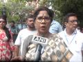 TMC's Shashi Panja flags lack of CCTV in strongroom, claims security officials "don't know rules" after being denied entry - Hindi News | TMC's Shashi Panja flags lack of CCTV in strongroom, claims security officials "don't know rules" after being denied entry | Latest national News at Lokmattimes.com