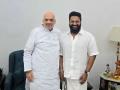 Rishab Shetty meets with Union Home Minister Amit Shah - Hindi News | Rishab Shetty meets with Union Home Minister Amit Shah | Latest entertainment News at Lokmattimes.com