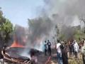 Fire breaks out at plastic pipe warehouse in Malegaon; property worth lakhs destroyed - Hindi News | Fire breaks out at plastic pipe warehouse in Malegaon; property worth lakhs destroyed | Latest national News at Lokmattimes.com