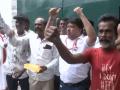 TVK workers celebrate in Chennai HQ as party leads on 105 seats, poised to emerge as single-largest party - Hindi News | TVK workers celebrate in Chennai HQ as party leads on 105 seats, poised to emerge as single-largest party | Latest national News at Lokmattimes.com