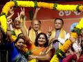 Odisha CM Majhi celebrates BJP's electoral success with party MP Manmohan Samal on Bhubaneswar - Hindi News | Odisha CM Majhi celebrates BJP's electoral success with party MP Manmohan Samal on Bhubaneswar | Latest national News at Lokmattimes.com