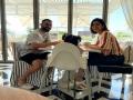 Virat Kohli shares a glimpse of his breakfast date with wife Anushka, daughter Vamika - Hindi News | Virat Kohli shares a glimpse of his breakfast date with wife Anushka, daughter Vamika | Latest entertainment News at Lokmattimes.com