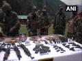 Army seizes arms, ammunitions along LoC in J-K's Rampur - Hindi News | Army seizes arms, ammunitions along LoC in J-K's Rampur | Latest national News at Lokmattimes.com
