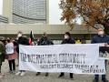 Afghans, Iranians hold protest against Taliban in front of UN's Vienna office - Hindi News | Afghans, Iranians hold protest against Taliban in front of UN's Vienna office | Latest international News at Lokmattimes.com