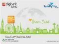DBS Bank India and EaseMyTrip partner to launch an environment-friendly green debit card - Hindi News | DBS Bank India and EaseMyTrip partner to launch an environment-friendly green debit card | Latest business News at Lokmattimes.com