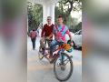 Bristol2Beijing cycling expedition aiming to redefine cancer diagnosis crosses India - Hindi News | Bristol2Beijing cycling expedition aiming to redefine cancer diagnosis crosses India | Latest international News at Lokmattimes.com
