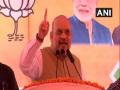 Shah slams Congress for mocking Rajnath doing 'Shastra Puja' of Rafale jet - Hindi News | Shah slams Congress for mocking Rajnath doing 'Shastra Puja' of Rafale jet | Latest politics News at Lokmattimes.com