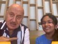 Anupam Kher has lunch with best friend Satish Kaushik's daughter Vanshika - Hindi News | Anupam Kher has lunch with best friend Satish Kaushik's daughter Vanshika | Latest international News at Lokmattimes.com