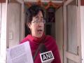 Unauthorised colonies have not been authorised, BJP betraying people of Delhi: AAP's Atishi Marlena - Hindi News | Unauthorised colonies have not been authorised, BJP betraying people of Delhi: AAP's Atishi Marlena | Latest national News at Lokmattimes.com