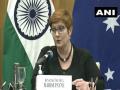 India, Australia shared views on challenges of East, South China Seas: Foreign Minister Marise Payne - Hindi News | India, Australia shared views on challenges of East, South China Seas: Foreign Minister Marise Payne | Latest international News at Lokmattimes.com