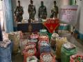 BSF seizes medicines, cosmetics worth Rs 23.25 lakhs being smuggled to Bangladesh - Hindi News | BSF seizes medicines, cosmetics worth Rs 23.25 lakhs being smuggled to Bangladesh | Latest national News at Lokmattimes.com