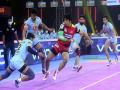 PKL: Bengaluru Bulls outsmart UP Yoddha 31-26 - Hindi News | PKL: Bengaluru Bulls outsmart UP Yoddha 31-26 | Latest other-sports News at Lokmattimes.com