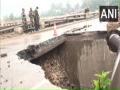 Birmah bridge collapses due to heavy rainfall in J-K - Hindi News | Birmah bridge collapses due to heavy rainfall in J-K | Latest national News at Lokmattimes.com