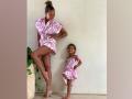 Chrissy Teigen twins with daughter Luna in pink - Hindi News | Chrissy Teigen twins with daughter Luna in pink | Latest entertainment News at Lokmattimes.com