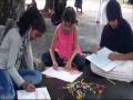 Drawing competition held at Nehru Zoological Park on World Lion Day - Hindi News | Drawing competition held at Nehru Zoological Park on World Lion Day | Latest national News at Lokmattimes.com