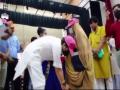 Union Minister Jyotiraditya Scindia touches feet of woman sweeper to take her blessings - Hindi News | Union Minister Jyotiraditya Scindia touches feet of woman sweeper to take her blessings | Latest national News at Lokmattimes.com