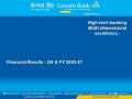 Canara Bank back in profit at Rs 1,011 crore on lower provisioning - Hindi News | Canara Bank back in profit at Rs 1,011 crore on lower provisioning | Latest business News at Lokmattimes.com