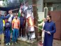 Muslim community in Hyderabad protest against Wasim Rizwi for objectionable remarks against Prophet Mohammed in his book - Hindi News | Muslim community in Hyderabad protest against Wasim Rizwi for objectionable remarks against Prophet Mohammed in his book | Latest national News at Lokmattimes.com