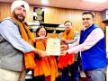 Author Sampat Sharma aka Sampat Saraswat Bamanwali empanelled as Peace Committee member in Minority Commission, Delhi - Hindi News | Author Sampat Sharma aka Sampat Saraswat Bamanwali empanelled as Peace Committee member in Minority Commission, Delhi | Latest business News at Lokmattimes.com