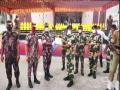 BSF South Bengal Frontier exchanges sweets with Border Guard Bangladesh on eve of Independence Day - Hindi News | BSF South Bengal Frontier exchanges sweets with Border Guard Bangladesh on eve of Independence Day | Latest national News at Lokmattimes.com