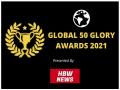 HBW News announces winners of Global 50 Glory Awards 2021 - Hindi News | HBW News announces winners of Global 50 Glory Awards 2021 | Latest business News at Lokmattimes.com