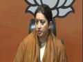 PM's security breach: Smriti Irani slams Punjab CM Channi for briefing 'private citizen' Priyanka Gandhi on the matter - Hindi News | PM's security breach: Smriti Irani slams Punjab CM Channi for briefing 'private citizen' Priyanka Gandhi on the matter | Latest politics News at Lokmattimes.com