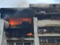Fire breaks out in residential building in Mumbai's Kanjurmarg area - Hindi News | Fire breaks out in residential building in Mumbai's Kanjurmarg area | Latest maharashtra News at Lokmattimes.com