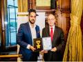 Haryana's Captain Sumit Yadav received Political Analyst of the Year Award in Parliament of UK - Hindi News | Haryana's Captain Sumit Yadav received Political Analyst of the Year Award in Parliament of UK | Latest business News at Lokmattimes.com